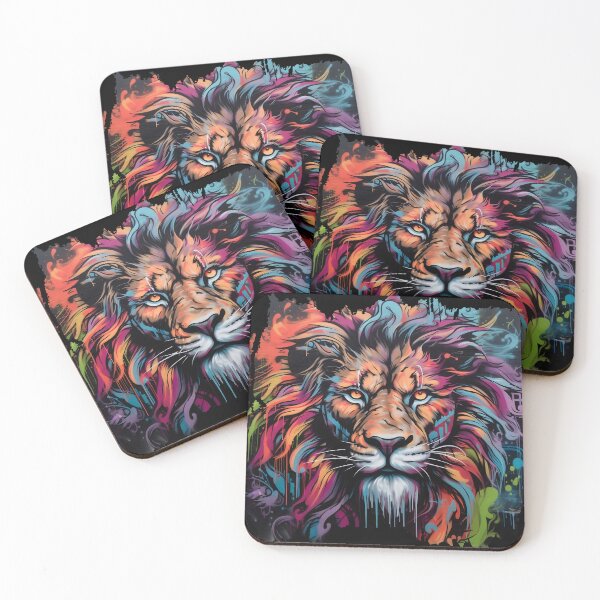 Item preview, Graffiti Style Lion | Lion Lovers designed and sold by DarcoDesigns.