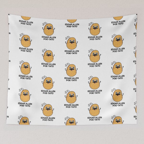 Item preview, Edgar Allen Poe-tato Funny Potato Puns designed and sold by punnybone.