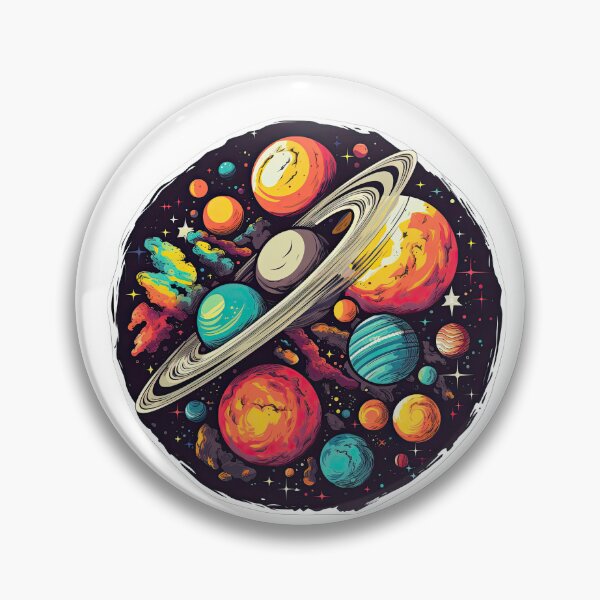 Item preview, Colored planets designed and sold by abmkf.