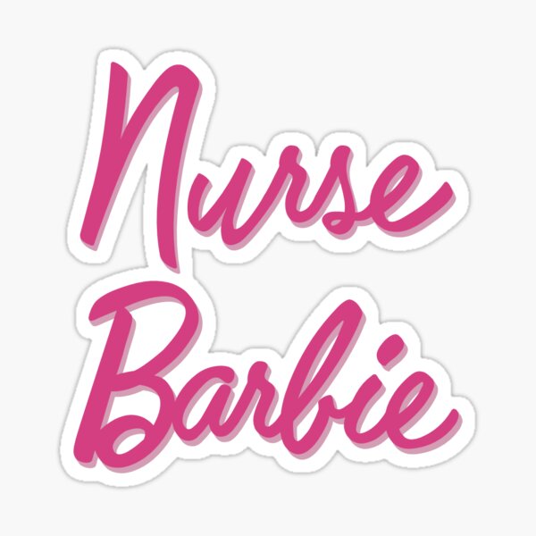 Nurse Barbie Sticker for Sale by AashviPatel