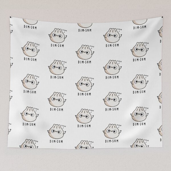 Item preview, Dim-sum Funny Dimsum Math Puns  designed and sold by punnybone.