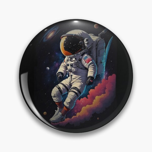 Item preview, Astronaut in Space Art designed and sold by NTGUILTY.