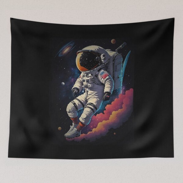 Item preview, Astronaut in Space Art designed and sold by NTGUILTY.
