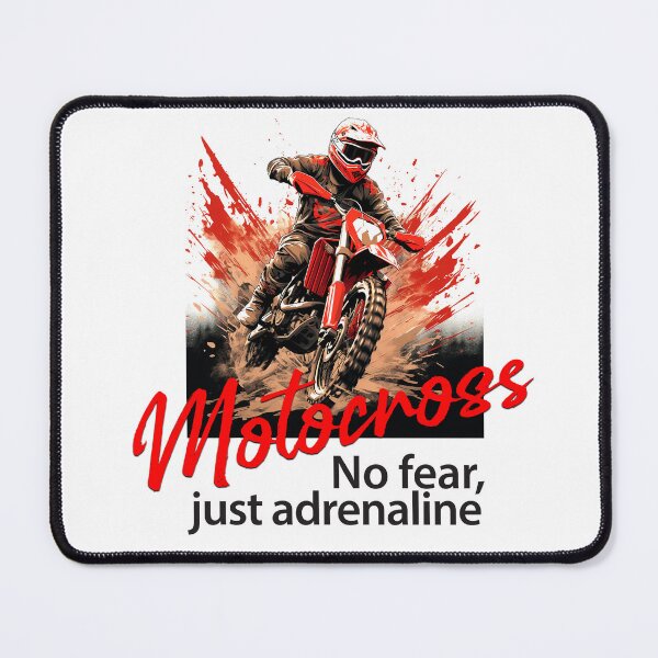 Item preview, Motocross - No fear, just adrenaline designed and sold by Concept-Hub.