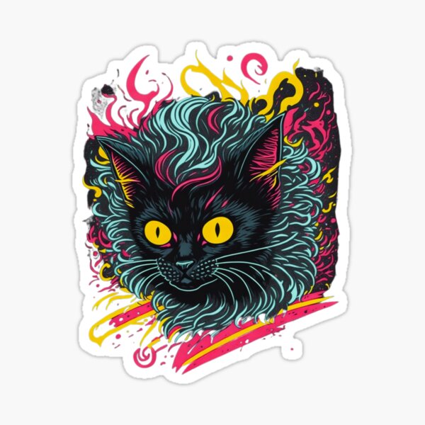 Angry Cat Sticker - Angry cat - Discover & Share GIFs
