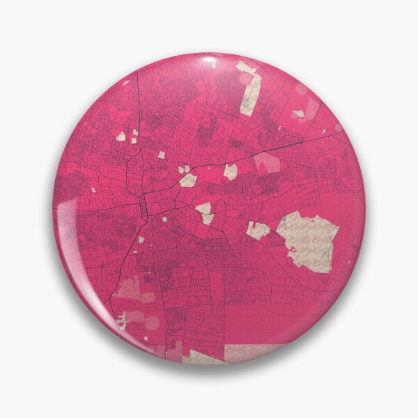 Item preview, Mapa de la ciudad de Lusaka de Zambia - Flor designed and sold by deMAP.
