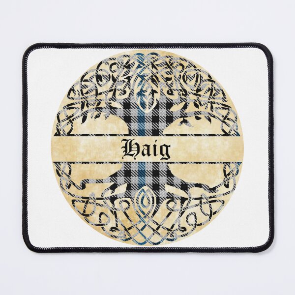 Item preview, Haig Tree of Life Clan Scottish Surname tartan designed and sold by BagTown Clans.