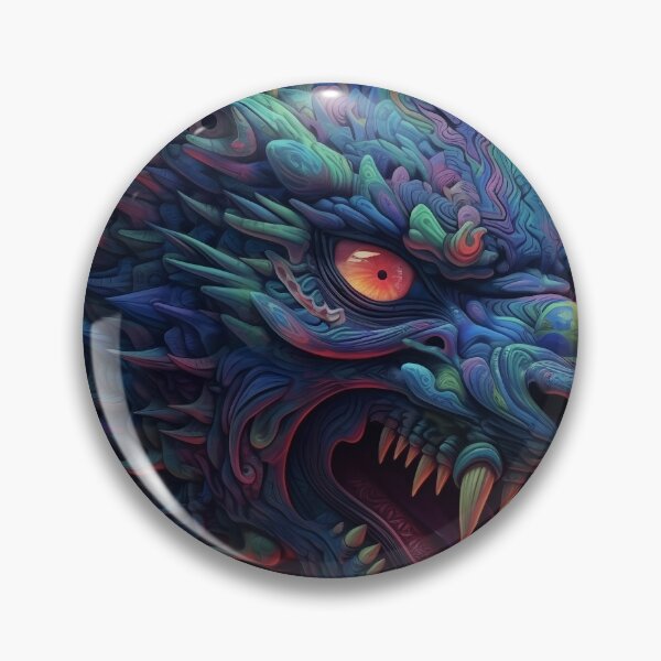 Item preview, The evil Beast 4 designed and sold by Red Witch Art.