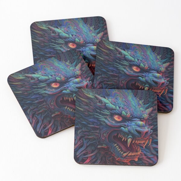 Item preview, The evil Beast 4 designed and sold by Red Witch Art.
