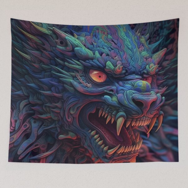 Item preview, The evil Beast 4 designed and sold by Red Witch Art.