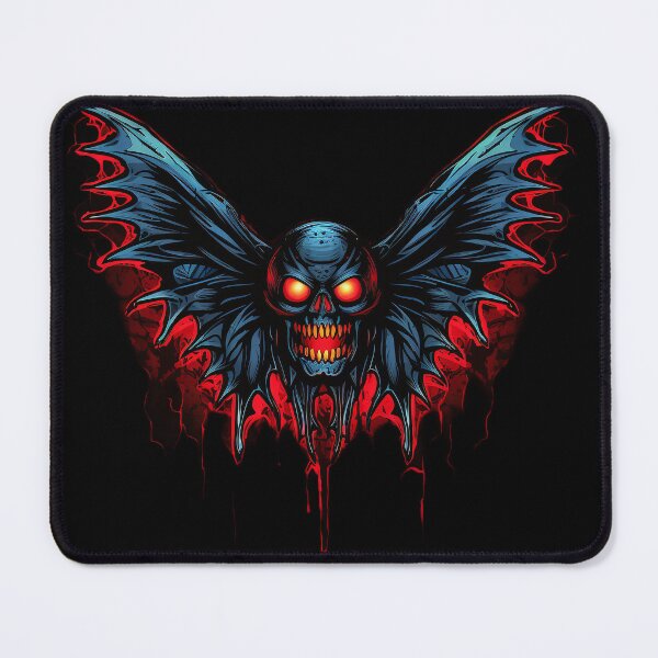 Item preview, Moth Skull - Luminous Trashcore designed and sold by Woodsit.