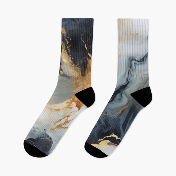 Item preview, Gilded Marble: A Luxurious Fusion of Texture and Gold designed and sold by OurBarcode.