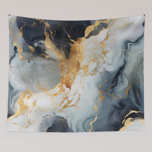 Item preview, Gilded Marble: A Luxurious Fusion of Texture and Gold designed and sold by OurBarcode.