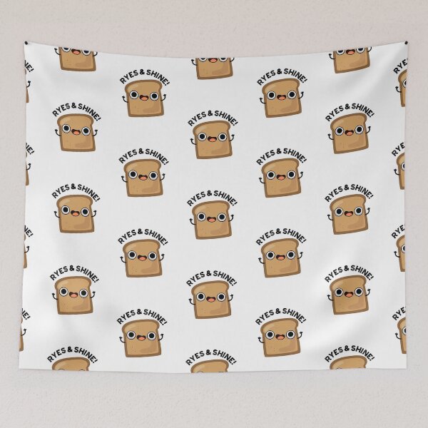 Item preview, Ryes And Shine Funny Bread Puns  designed and sold by punnybone.
