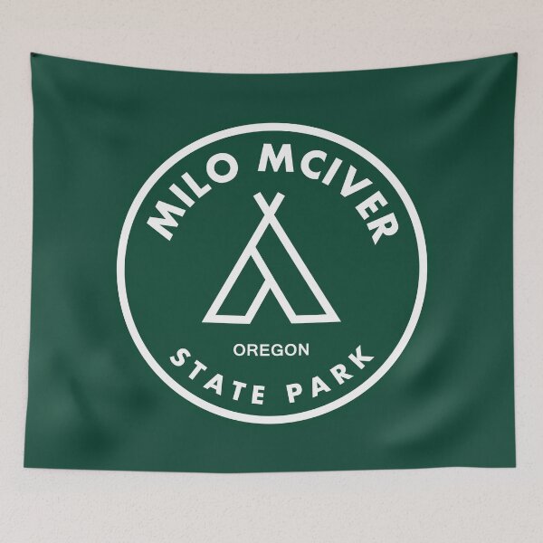 Aperçu de l'œuvre Tente de l'Oregon du parc d'état de Milo McIver créée et vendue par bivenart.