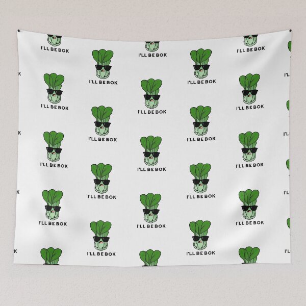 Item preview, I'll Be Bok Funny Veggie Bok Choy Puns  designed and sold by punnybone.