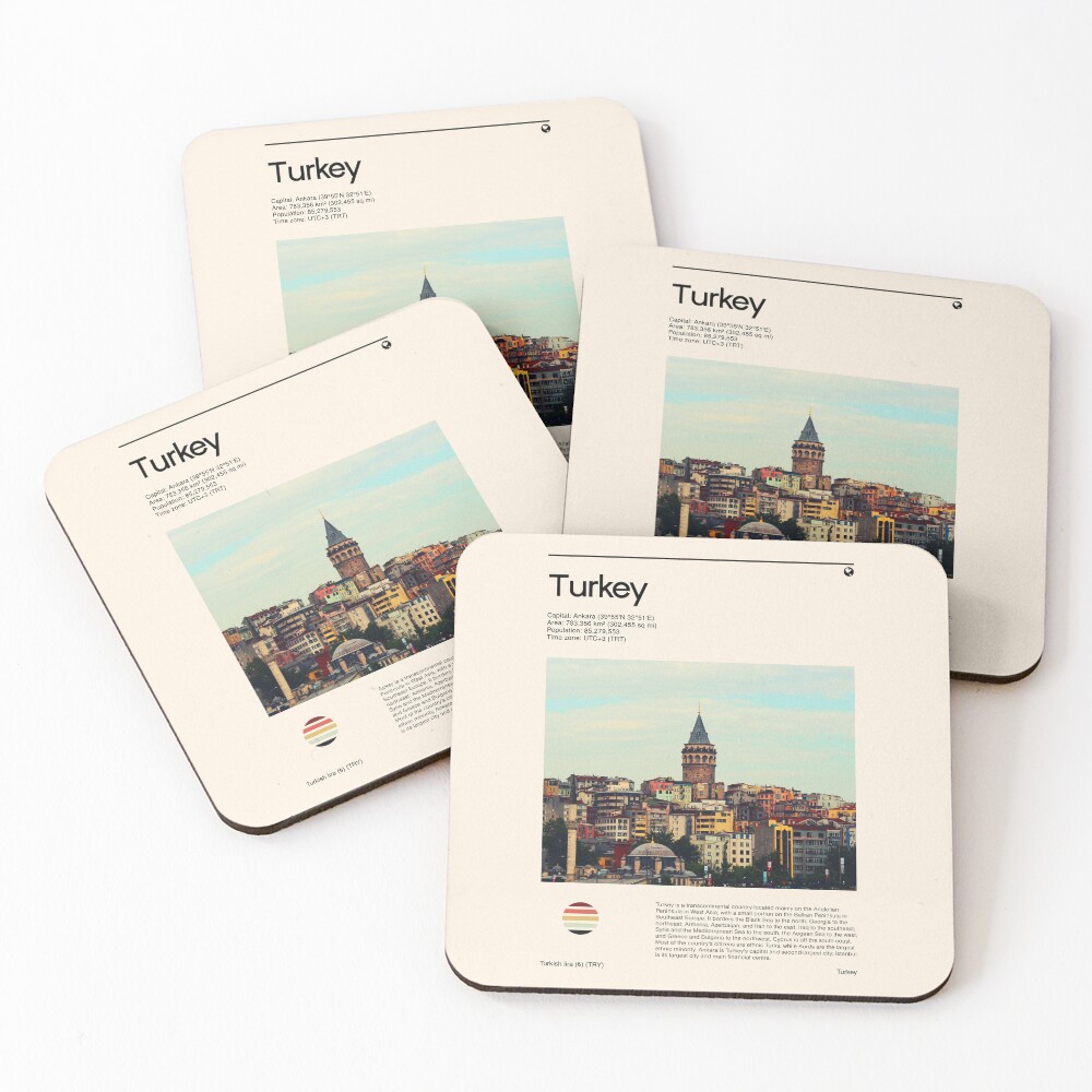 Item preview, Coasters (Set of 4) designed and sold by RabbitK.