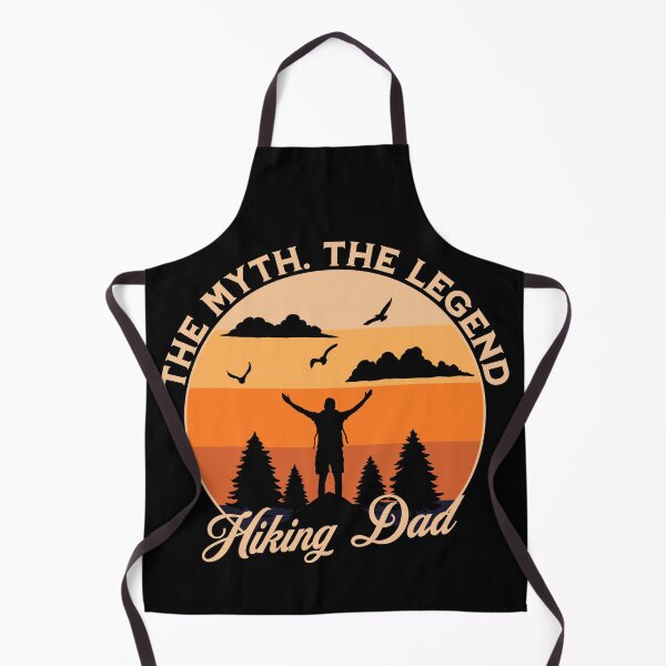 Item preview, Hiking Dad The Myth The Legend in Retro Design designed and sold by LOT7Clothing.