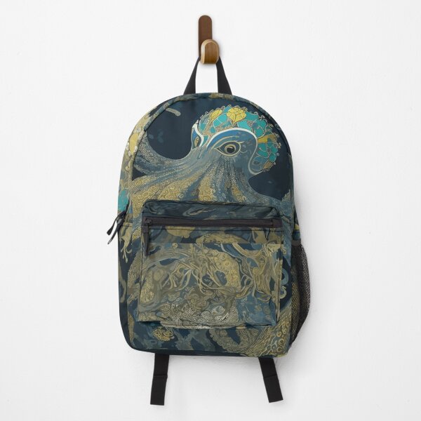 Item preview, Ink Sea Symphony: Baroque Octopus Art designed and sold by AFUNARTZ.