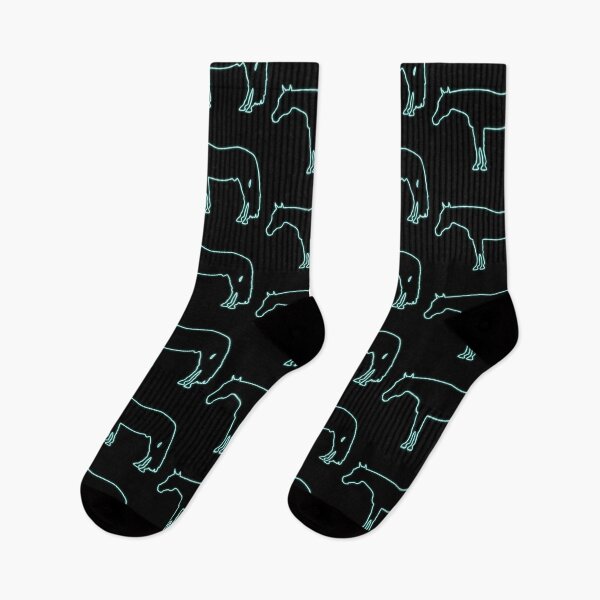 Item preview, Neon Horse (teal) designed and sold by LuxusLiner.