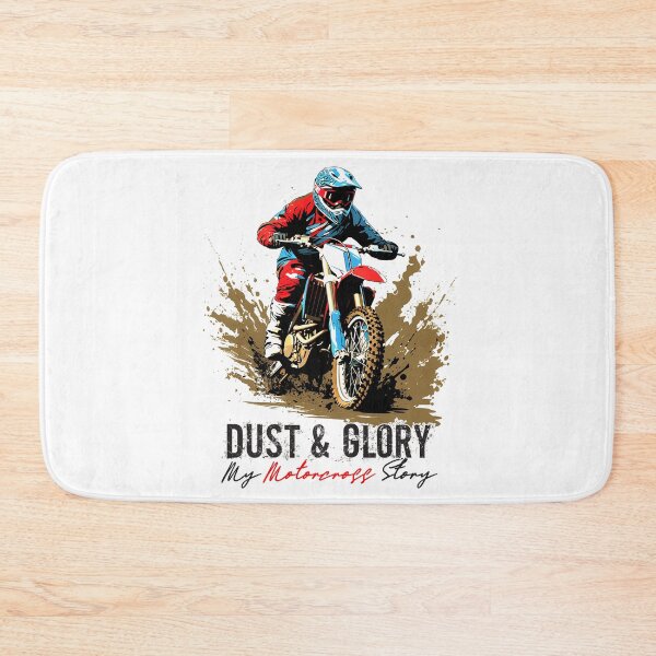 Item preview, Dust & Glory - My motocross story designed and sold by Concept-Hub.