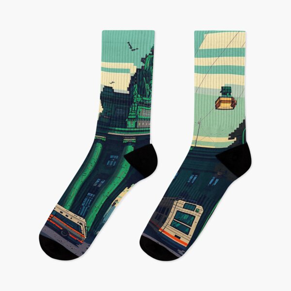 Item preview, Berlin in pixel art designed and sold by AI-G-I-.