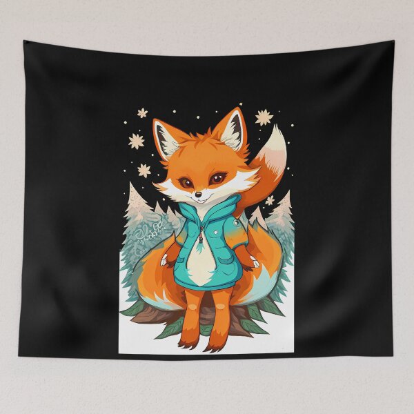 Item preview, Majestic Woodland Fox designed and sold by Mechanical-Artt.