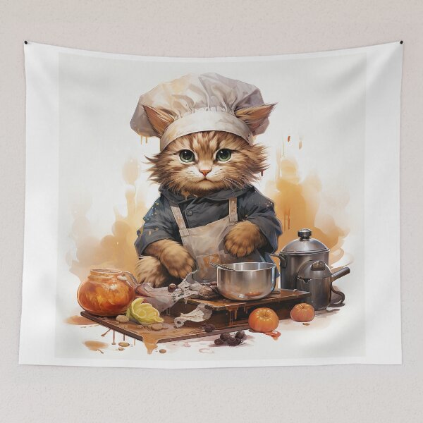 Item preview, Cat Chef designed and sold by LynnePham.