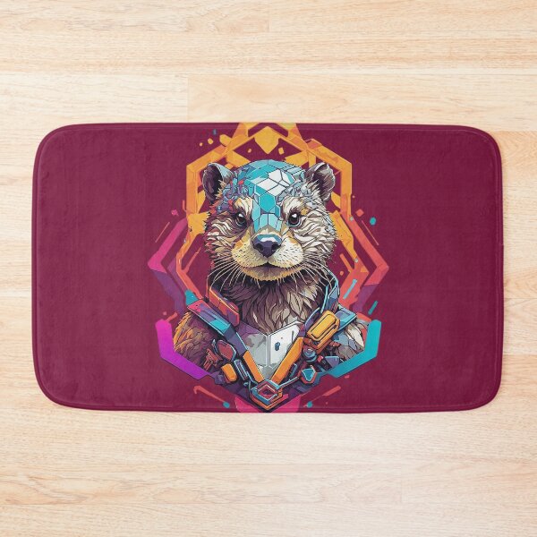 Item preview, Cute portrait with a futuristic glow designed and sold by Minpadesign.