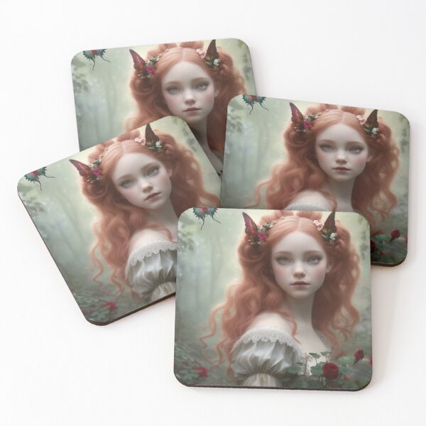 Item preview, Wary Tales Red Butterfly Fairy designed and sold by WaryTales.