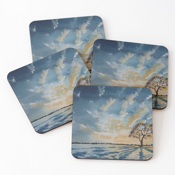 Item preview, Sunset in the snow designed and sold by Justin Turney Art.