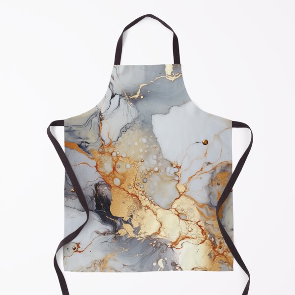 Item preview, Gilded Marble I: A Luxurious Fusion of Texture and Gold designed and sold by OurBarcode.