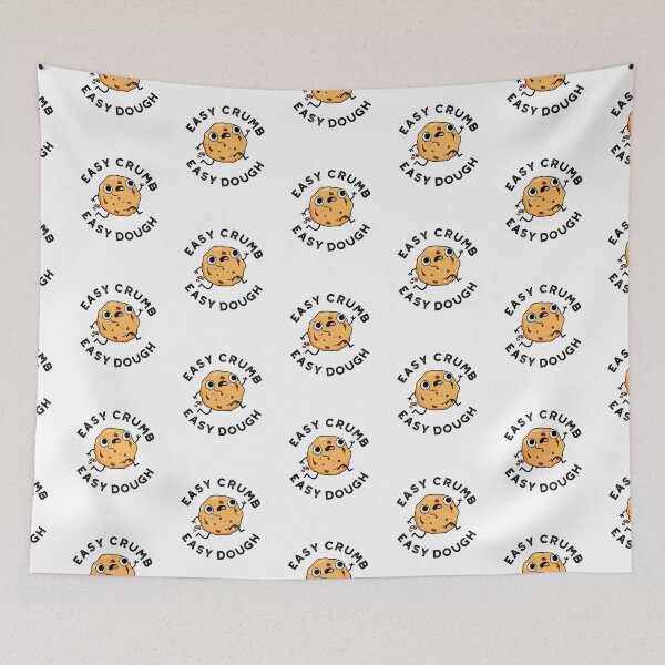 Item preview, Easy Crumb Easy Dough Funny Cookie Puns  designed and sold by punnybone.