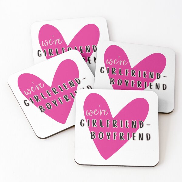 Item preview, We're Girlfriend-Boyfriend designed and sold by OscarAndOphelia.