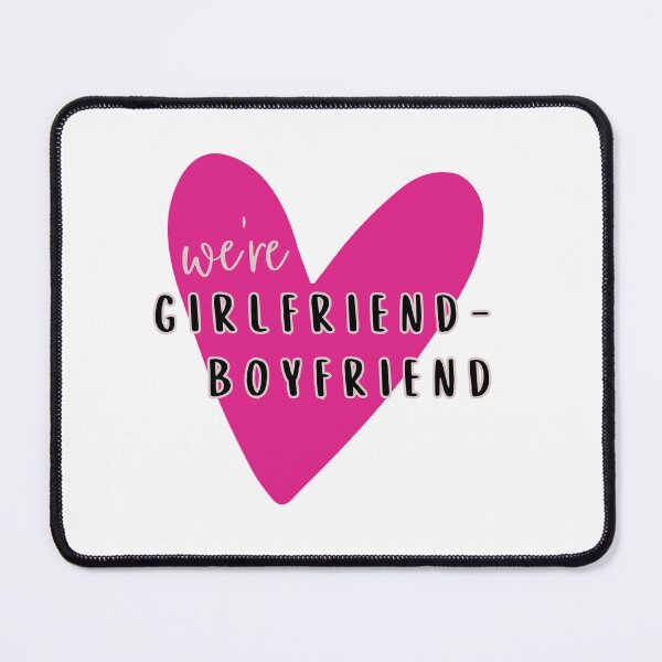 Item preview, We're Girlfriend-Boyfriend designed and sold by OscarAndOphelia.