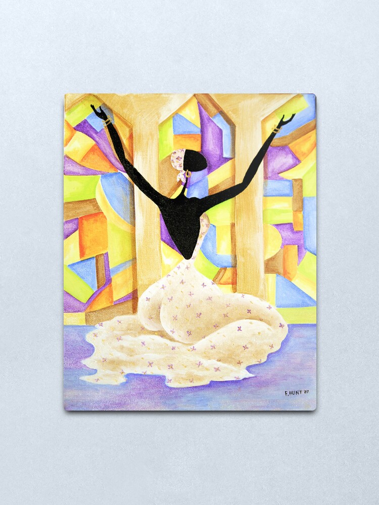 Alternate view of Praise Unto Him Metal Print