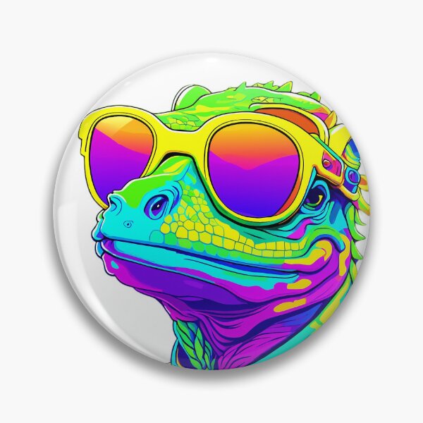 Item preview, Funy Lizard - A Playful and Amusing Reptile designed and sold by PixelSpectrum.