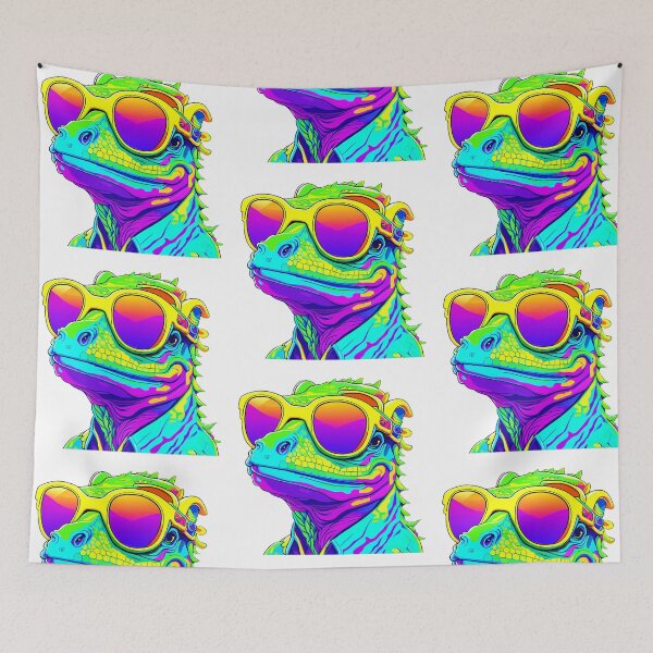 Item preview, Funy Lizard - A Playful and Amusing Reptile designed and sold by PixelSpectrum.