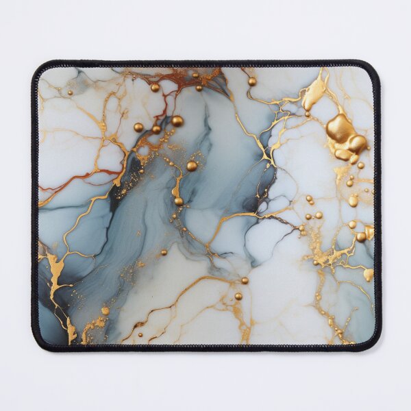Item preview, Gilded Marble II: A Luxurious Fusion of Texture and Gold designed and sold by OurBarcode.