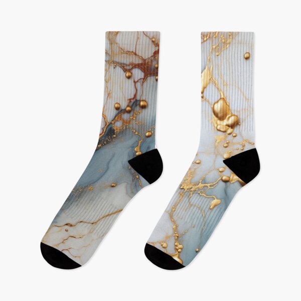 Item preview, Gilded Marble II: A Luxurious Fusion of Texture and Gold designed and sold by OurBarcode.