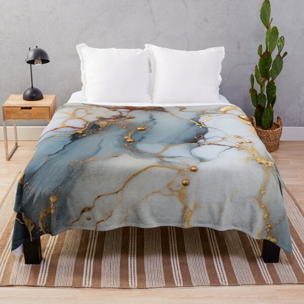 Item preview, Gilded Marble II: A Luxurious Fusion of Texture and Gold designed and sold by OurBarcode.