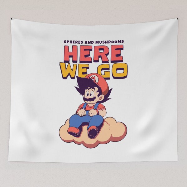 Item preview, Spheres and Mushrooms, Here We Go!. designed and sold by ImativaDesign.