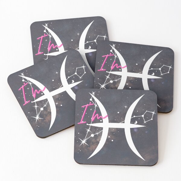 Item preview, Pisces Zodiac Sign Essential Dark Background designed and sold by elearah1.