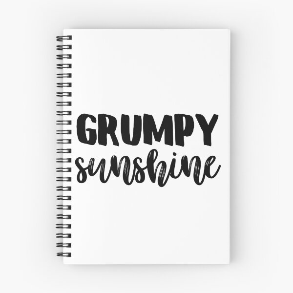 Item preview, Grumpy Sunshine Book Trope designed and sold by SaaStudios.