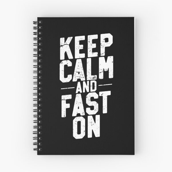 Item preview, Keep Calm And Fast On, Funny Intermittent Fasting T-Shirt designed and sold by 14thFloor.