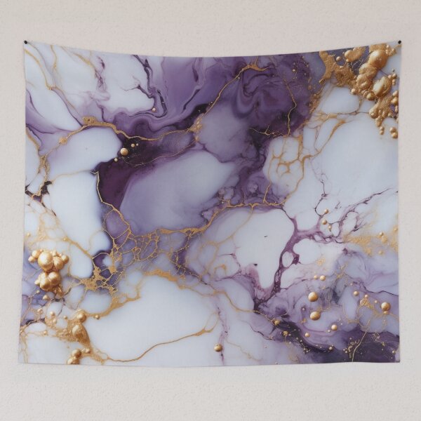 Item preview, Gilded Marble III: A Luxurious Fusion of Texture and Gold designed and sold by OurBarcode.