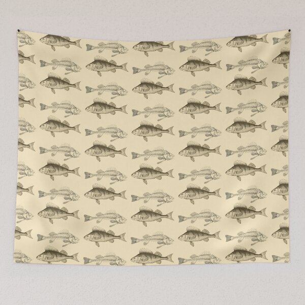 Item preview, Vintage Fish Illustration designed and sold by gildedfinches.