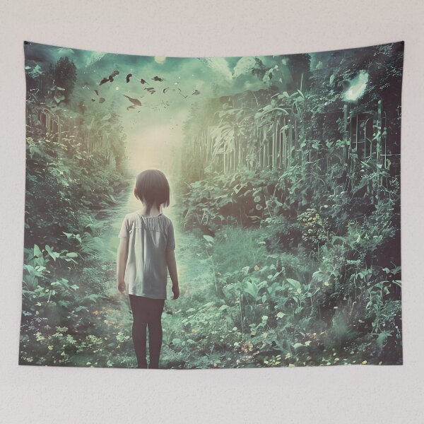 Item preview, Dreamy liminal anemoia painting designed and sold by ArthurVandelay.