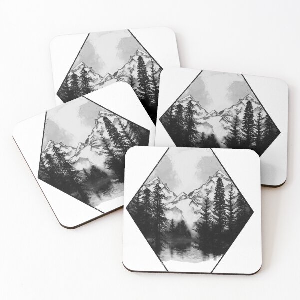 Item preview, River, forest, and majestic mountains designed and sold by Everything and nothing .