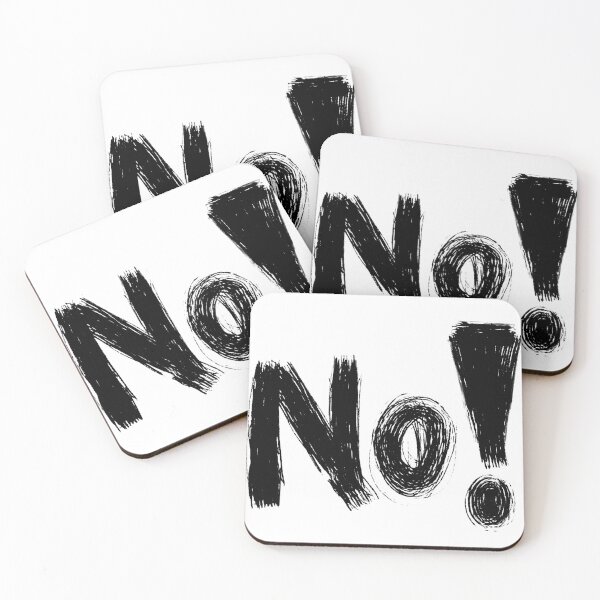 Item preview, Copy of T-Shirt Font Text Hand Drawn ( No! ) designed and sold by MNFTs.
